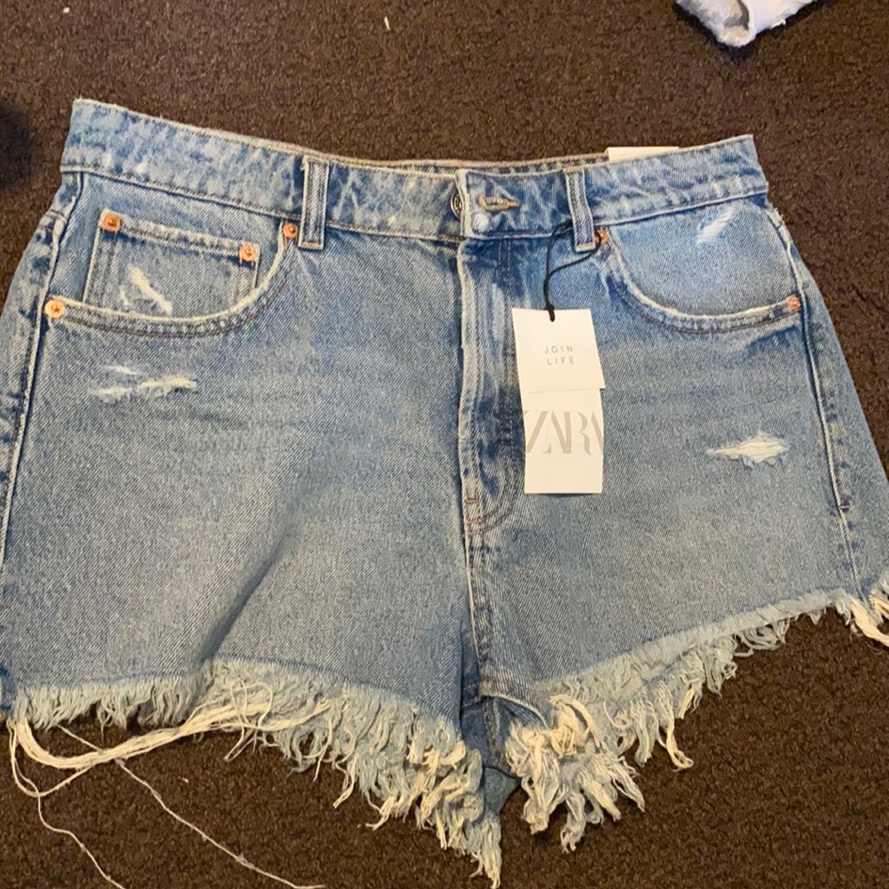 Zara jean shorts